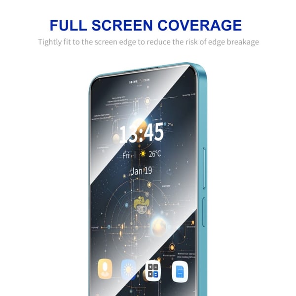 ENKAY 2stk herdet glass skjermbeskyttere til Samsung Galaxy A36 5G / A56