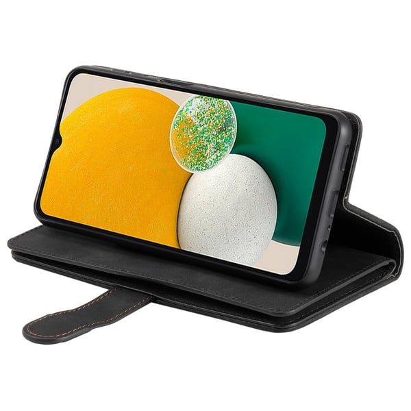 Til Samsung Galaxy S25 5G Deksel med Glidelås og 9 Kortspor