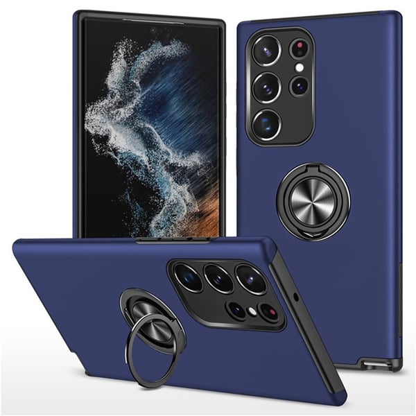 Til Samsung Galaxy S25 Ultra Hybrid Deksel Med Fingerring