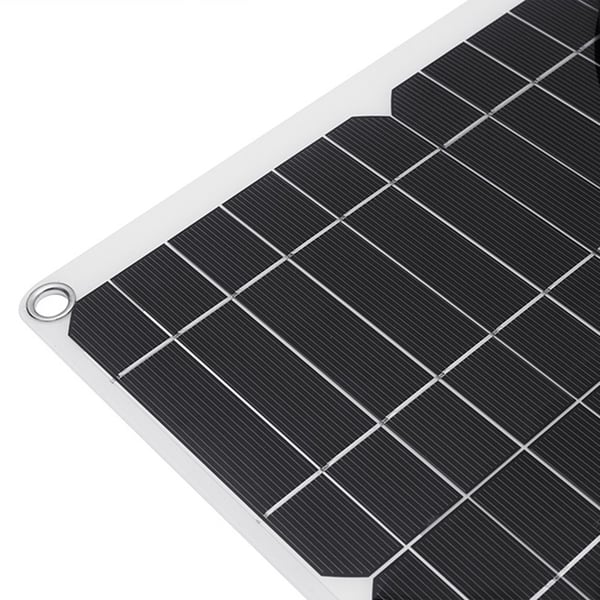 Solcellepanel 20W monokrystallinsk silisium bøyelig solcellepanel for RV / bil / yacht