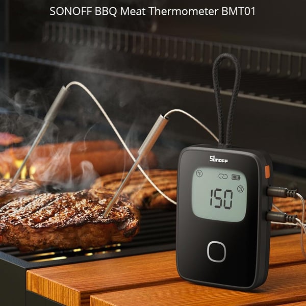 SONOFF Kjøtttermometer Bluetooth Smart APP Monitoring Grill Temperature Tester