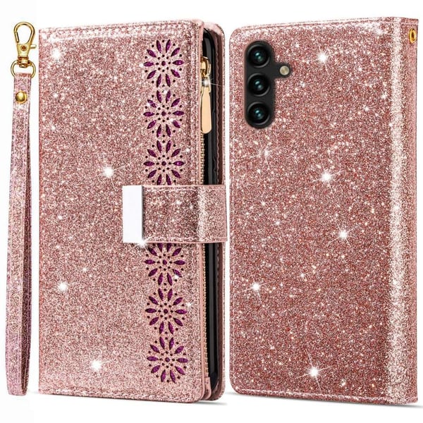 Til Samsung Galaxy A26 5G Etui Stjernehimmel Indgraveret Pungcover
