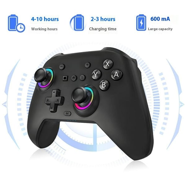 Kompatibel med Nintendo Switch Pro Wireless Game Controller Bluetooth Gamepad Controller
