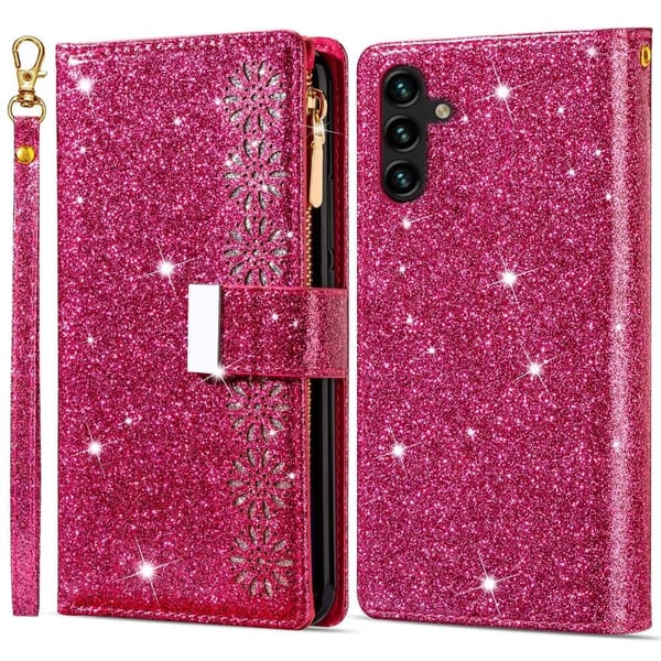 For Samsung Galaxy A26 5G Etui Stjernehimmel Gravert Lommebokdeksel