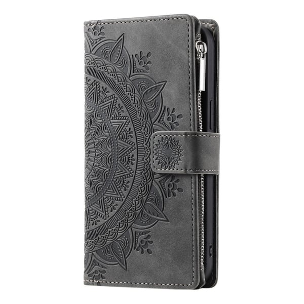 For Samsung Galaxy A26 / A16  Lommebok Deksel Shell Mandala Blomstermønster