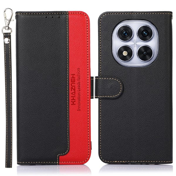 KHAZNEH RFID-blokkerende lommeboketui for Xiaomi Redmi Note 14 5G
