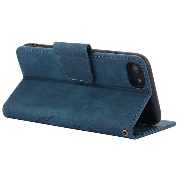 Til iPhone 17e / 16e Etui Sommerfugl Blomst Ridsefast Telefoncover