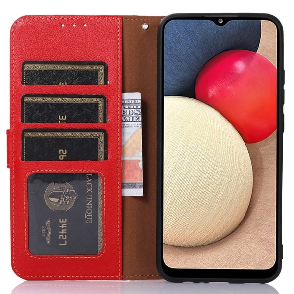 KHAZNEH Til Google Pixel 9A Lommebok-deksel Litchi Texture Telefonveske