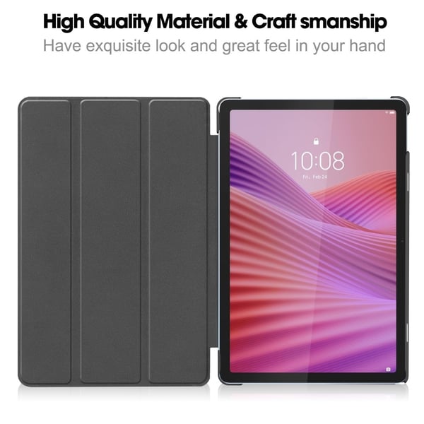 Tri-fold Veske til Lenovo Tab TB311FU - Svart