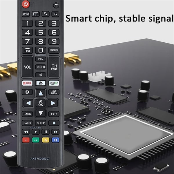 Fjernkontrollerstatning for AKB75095307 For LG Smart TV