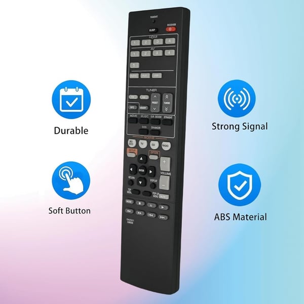 Fjernkontrollerstatning for RAV521 For Yamaha Audio/Video Receiver