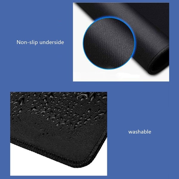 400x900x3 mm stor musematte Anti-skli datamaskin bordmatte gummi E-sport gaming