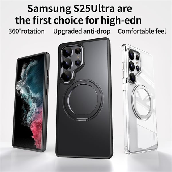 For Samsung Galaxy S25 Ultra Deksel Kompatibelt med MagSafe