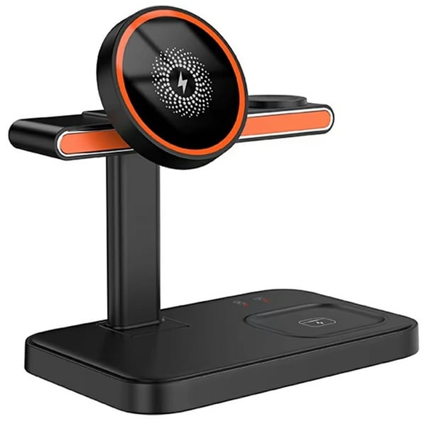3-i-1 overvåkingskamera Kamera Magnetisk trådløs lader WiFi 1080P 15W