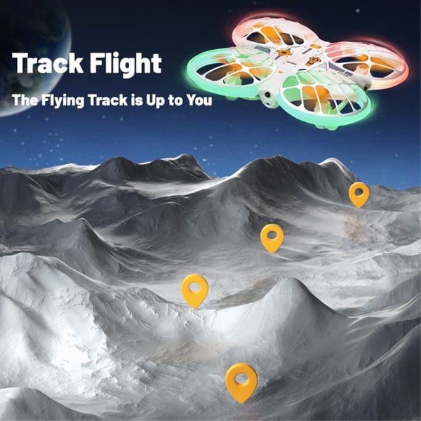X38 DC-135 Helikopter Drone Kamera Luftfoto Quadcopter 2 batterier