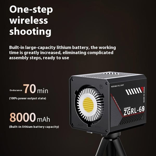 Videolys LED High Power Fylllys Fotografering Videoopptak Scenelys