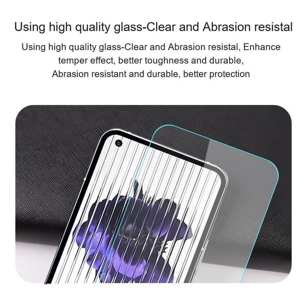 AMORUS For Nothing telefon (3a) Pro / (3a) Skærmbeskytter Glas