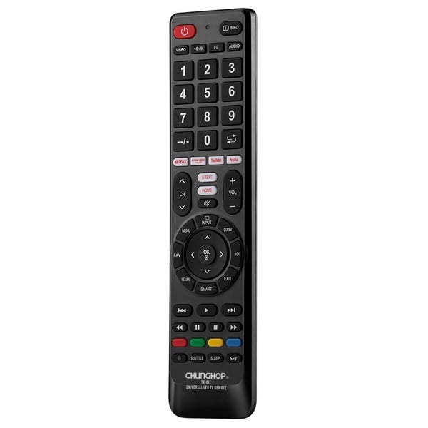 Fjernkontroll CHUNGHOP TX-01E Universal TV-fjernkontroll erstatning