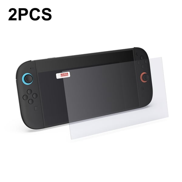 Kompatibel med Nintendo Switch 2 Dobe Skjermbeskytter i herdet glass med blått lys