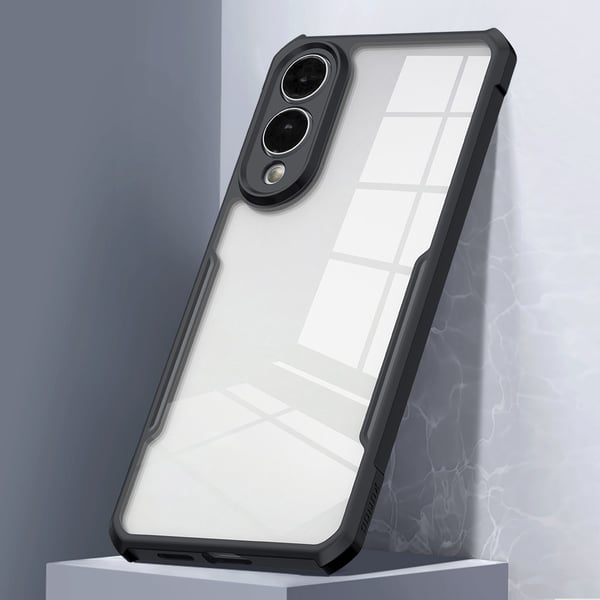 XUNDD For Samsung Galaxy S25 Edge Deksel Støtsikkert TPU + Akryl Bakdeksel