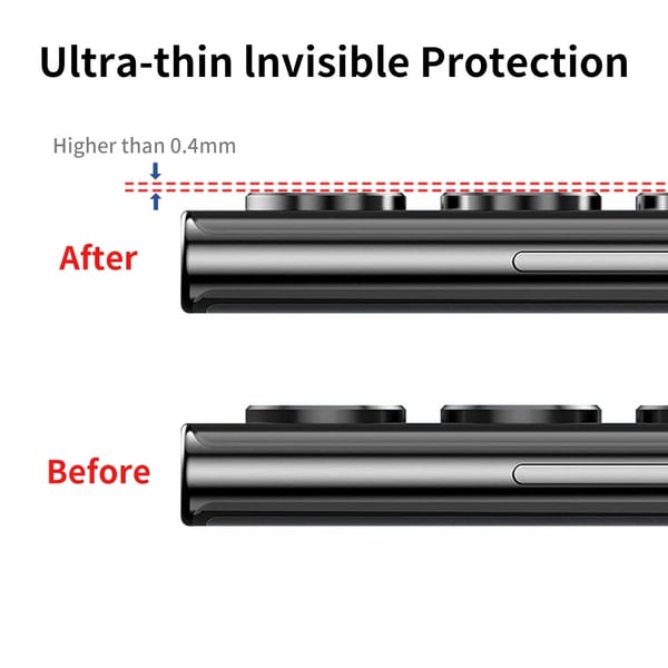 For Samsung Galaxy S25 Ultra ENKAY Kameralinsebeskytter Herdet Glass Linsefilm