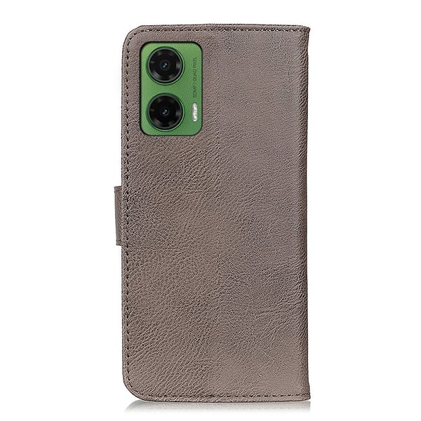 KHAZNEH Motorola Moto G35 Lommebok-deksel - Khaki