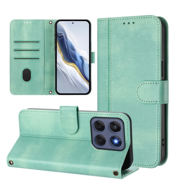 For Motorola Edge 60 5G / 60 Fusion 5G Deksel Lommebokstativ Retrotekstur