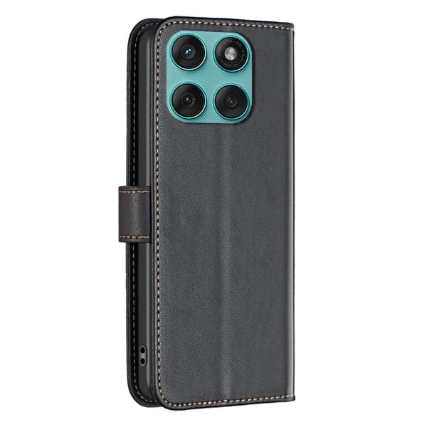 Støtsikkert mobildeksel for Motorola Edge 60 5G / 60 Fusion 5G kortholder svart
