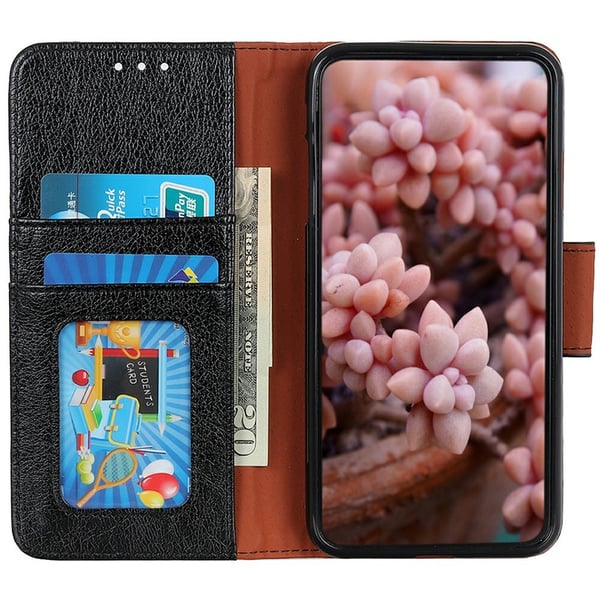 Til Sony Xperia 1 VII Lommebok-deksel Teksturert Split - Svart