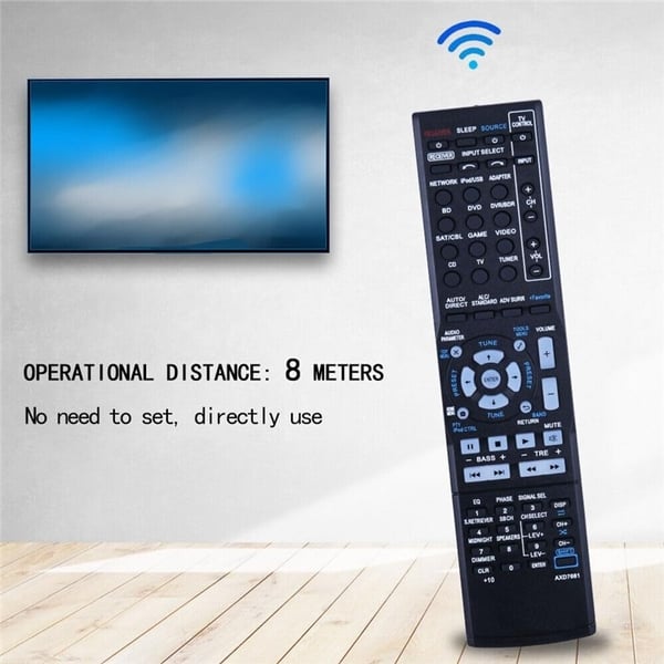 Fjernkontroll Utskiftning for AXD7661 for Pioneer AV-receiver Stereo System