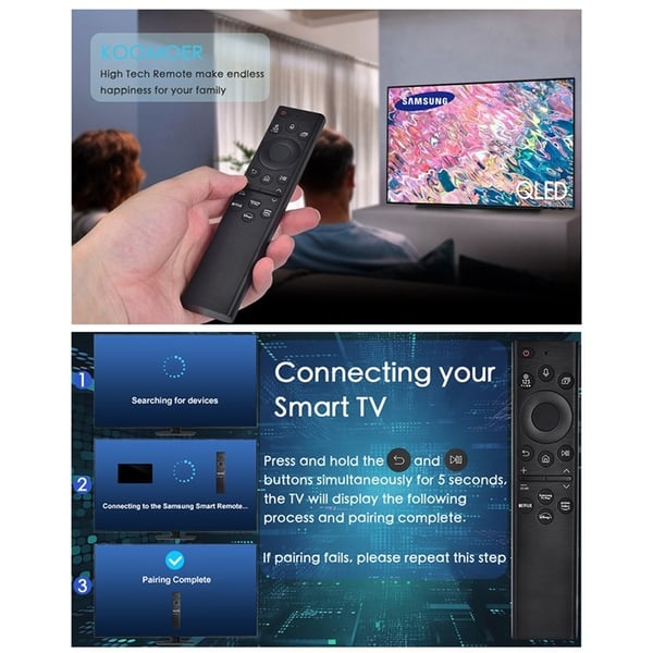 TV fjernkontroll Erstatning for BN59-01385A For Samsung TV