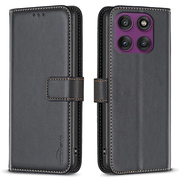 BINFEN COLOR BF17 Til Motorola Edge 60 Pro 5G Etui Pung Folio Flip Cover
