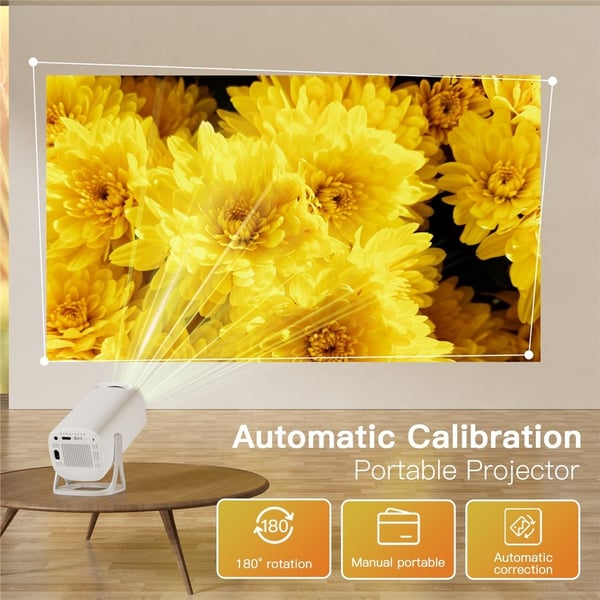 S40 Ultra Android-spillprojektor LED 1024x600P 120 ANSI Lumen 30–100" lerret