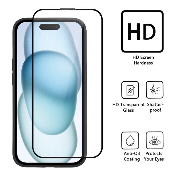 For OnePlus Nord CE5 5G Deksel TPU-telefondeksel med herdet glassbeskytter