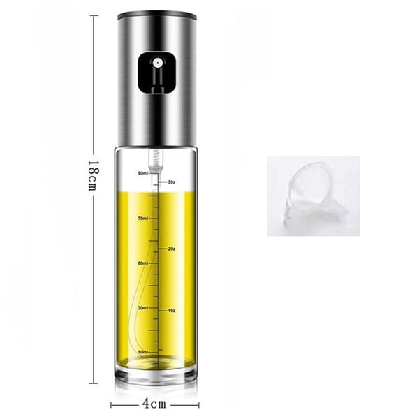 100 ml flaske med matolje til kjøkkenet 100 ml sprayflaske olivenoljeeddik soyasaus