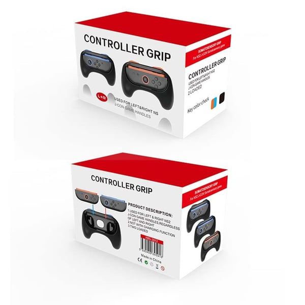 Kompatibel med Nintendo Switch 2, 2 stk. håndgreb venstre højre Joy-Con controller