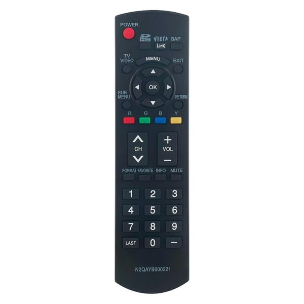 Udskiftning af fjernbetjening til N2QAYB000221 til Panasonic TV
