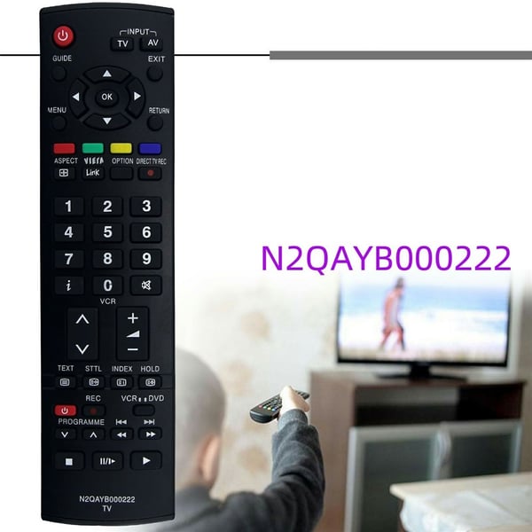 Fjernkontrollerstatning for N2QAYB000222 For Panasonic TV