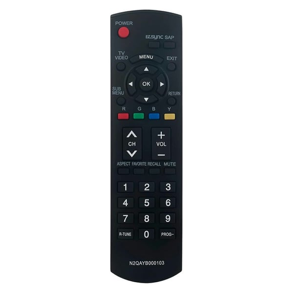 Udskiftning af fjernbetjening til N2QAYB000103 til Panasonic TV