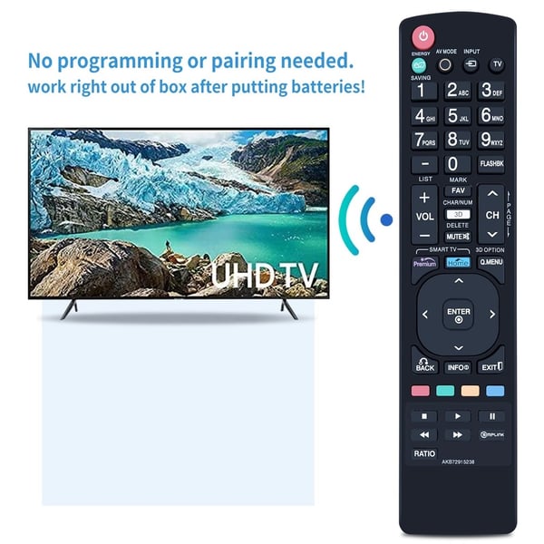 TV fjernkontroll Erstatning for AKB72915238 For LG TV