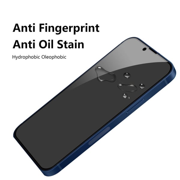 For iPhone 17e / 16e Privacy Skjermbeskytter ENKAY 28-graders Anti-Spy Herdet Glass