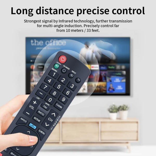 TV fjernkontroll Erstatning for AKB72915239 For LG TV