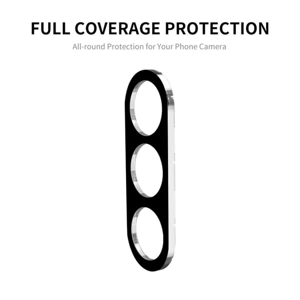 Til Samsung Galaxy S25 ENKAY Kameralinsebeskytter Integrert Herdet Glass Linsefilm - Svart