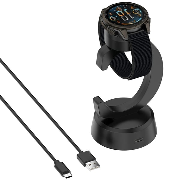 Ladestasjon for Garmin Vivoactive 6 Instinct E 45mm 40mm Instinct 3 50mm