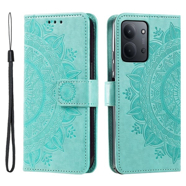 For Xiaomi Redmi 15C Stativdeksel Totem Lommebokdeksel