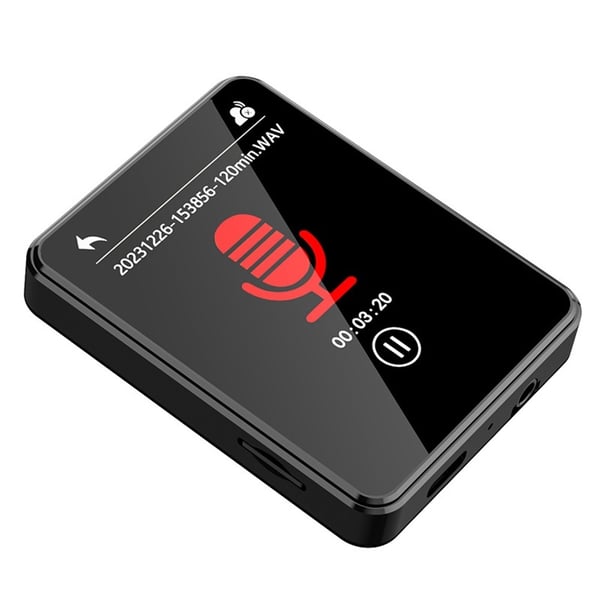 2,4" touchskærm MP4-afspiller Bluetooth FM-radio videoafspiller inkl. 64 GB hukommelseskort