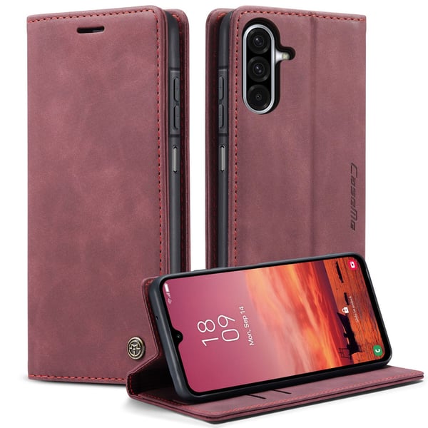 CASEME Lommebok-deksel Samsung Galaxy A17 5G - Rød