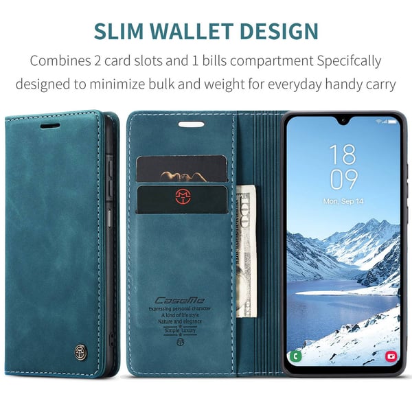 CASEME Lommebok-deksel Samsung Galaxy A17 5G - Blå