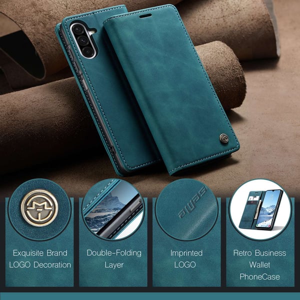 CASEME Lommebok-deksel Samsung Galaxy A17 5G - Blå
