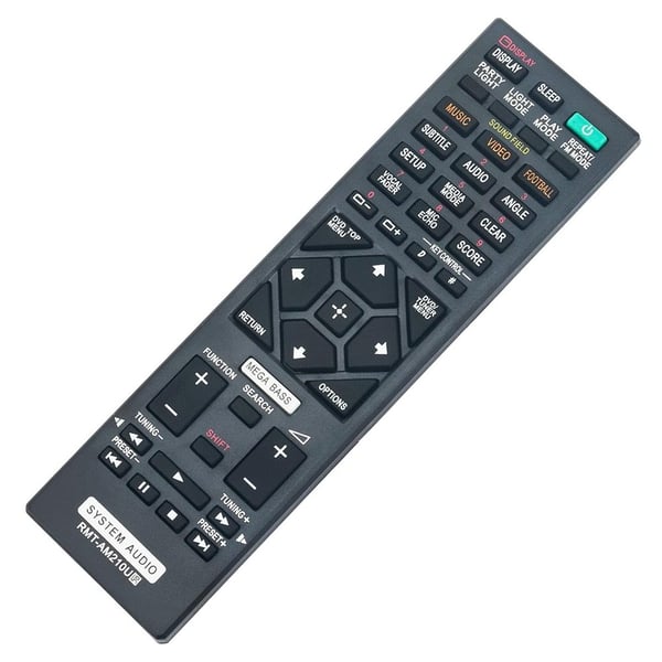 Udskiftning af fjernbetjening RMT-AM210U til Sony Home Audio System